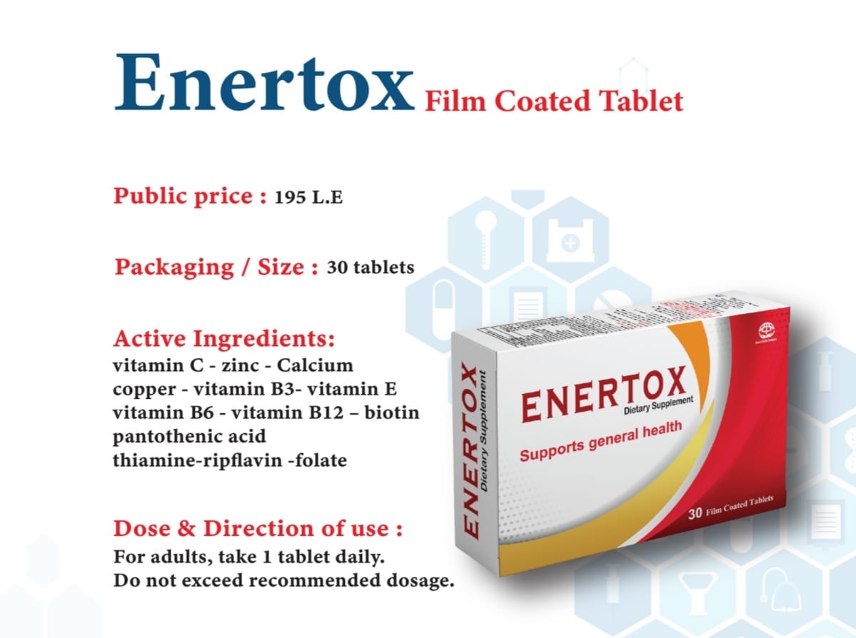 Enertox film coated tablets