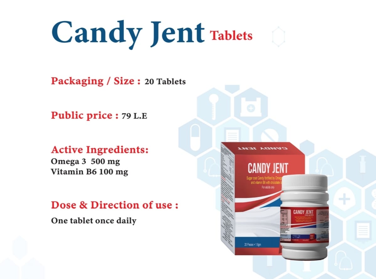 Candy Jent tablet